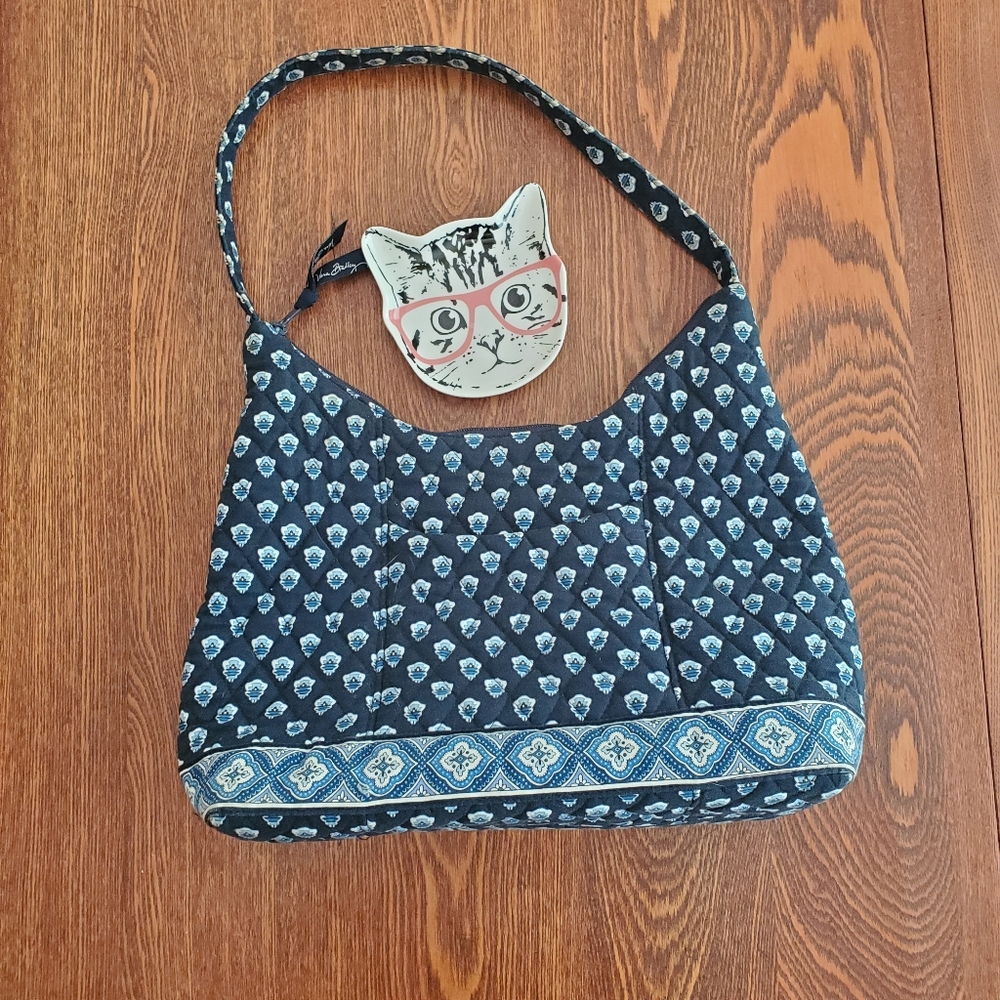 Vera Bradley purse, retired Nantucket Navy pattern